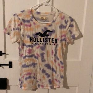 🌊 HOLLISTER Womens SIZE SMALL TYE DYE TEE SHIRT